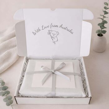 New Baby Koala Dungarees Gift Set Australia, 3 of 8