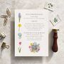 Spring Flowers Evening Invitations And Envelopes, thumbnail 2 of 8