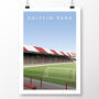Brentford Griffin Park New Road Stand Poster, thumbnail 2 of 8