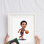 Personalised Portrait Caricature Style, thumbnail 2 of 10