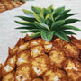 Pineapple Patterned Cushion Cover With Orange And Green, thumbnail 6 of 7