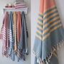 Personalised Sustainable Beach And Bath Towel, thumbnail 8 of 12