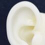 Sterling Silver White Opal Crown Stud Earrings, thumbnail 11 of 12