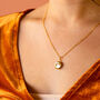 Petite Moon And Star Locket Necklace, thumbnail 3 of 10