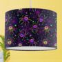 Neon Spiders Lampshade, thumbnail 1 of 3