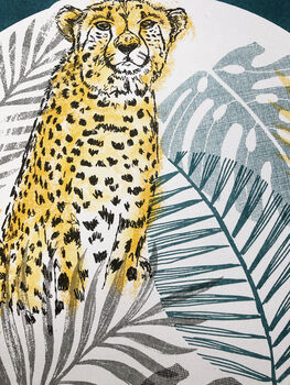 Leopard Jungle A3 Risograph Print, 3 of 5