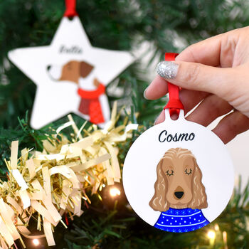 Personalised Christmas Dog Winter Clothing Decoration, 11 of 11