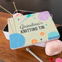Personalised Knitting Xl Storage Tin, thumbnail 1 of 8
