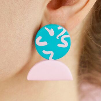 Polymer Clay Earring Making Kit Statement Studs, 2 of 12