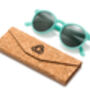 Folding Sustainable Cork Glasses Or Sunglasses Case, thumbnail 2 of 2