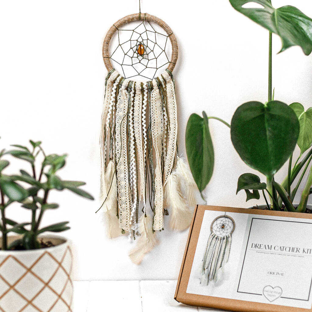 Image of Make Your Own Bohemian Dream Catcher Craft Kit