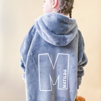 Personalised Reversible Over Sized Snuggle Hoody, 3 of 5