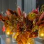 Scandi 'Hygge In A Box' Autumn Flower Golden Glow Vase, thumbnail 1 of 8