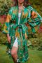Green Astride Kimono, thumbnail 1 of 2