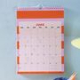 2025 Calendar | Checks And Stripes | A4, thumbnail 3 of 7