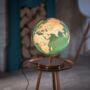 Blue And Gold Usb World Globe Light, thumbnail 1 of 4