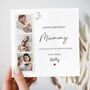 Mummy Birthday Photo Card, Personalised Photo Birthday Card, Mummy, Daddy, Any Relationship, thumbnail 1 of 4