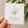 Find Your Way Compass Keepsake Necklace, thumbnail 1 of 9