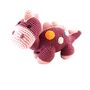 Dinosaur Rattle Steggi Soft Purple, thumbnail 3 of 4