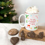 Personalised Festive Cheer Christmas Mug, thumbnail 1 of 3