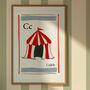C Is For Circus Print, thumbnail 1 of 4