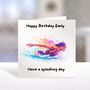 Swimmer Birthday Card, thumbnail 3 of 6
