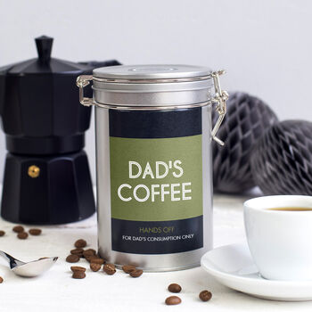 Personalised Name Coffee Gift In Tin, 2 of 12