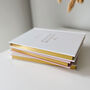 Wedding Planner Book Blush With Gold Foil, thumbnail 3 of 12