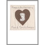 Personalised Leather 3rd Wedding Anniversary Card, thumbnail 8 of 12