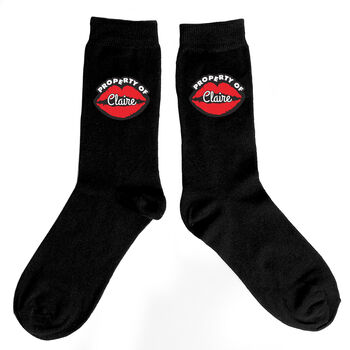 Personalised Property Of Mens Socks, 3 of 3