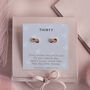30th Birthday Earring Studs, thumbnail 1 of 5