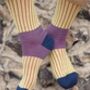 Customised Yellow Luxury Men's Socks Three Pair Gift, thumbnail 8 of 9