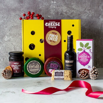 Port And Cheese Gift Box | Artisan Cheese Gift, 3 of 7