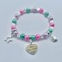 Personalised Sister Bracelet Or Cousin Charm Bracelet, thumbnail 4 of 12