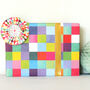 Little Squares Gift Wrap Two Sheets, thumbnail 4 of 7