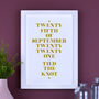 Personalised Important Word Date Print, thumbnail 8 of 12