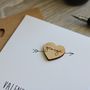 Personalised Valentines Heart Card, thumbnail 6 of 7