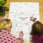 Summer Activity Jungle Giant Colouring Poster, thumbnail 1 of 4