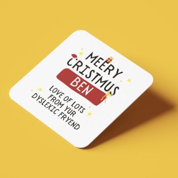 Personalised Funny Merry Christmas Mug, 3 of 7