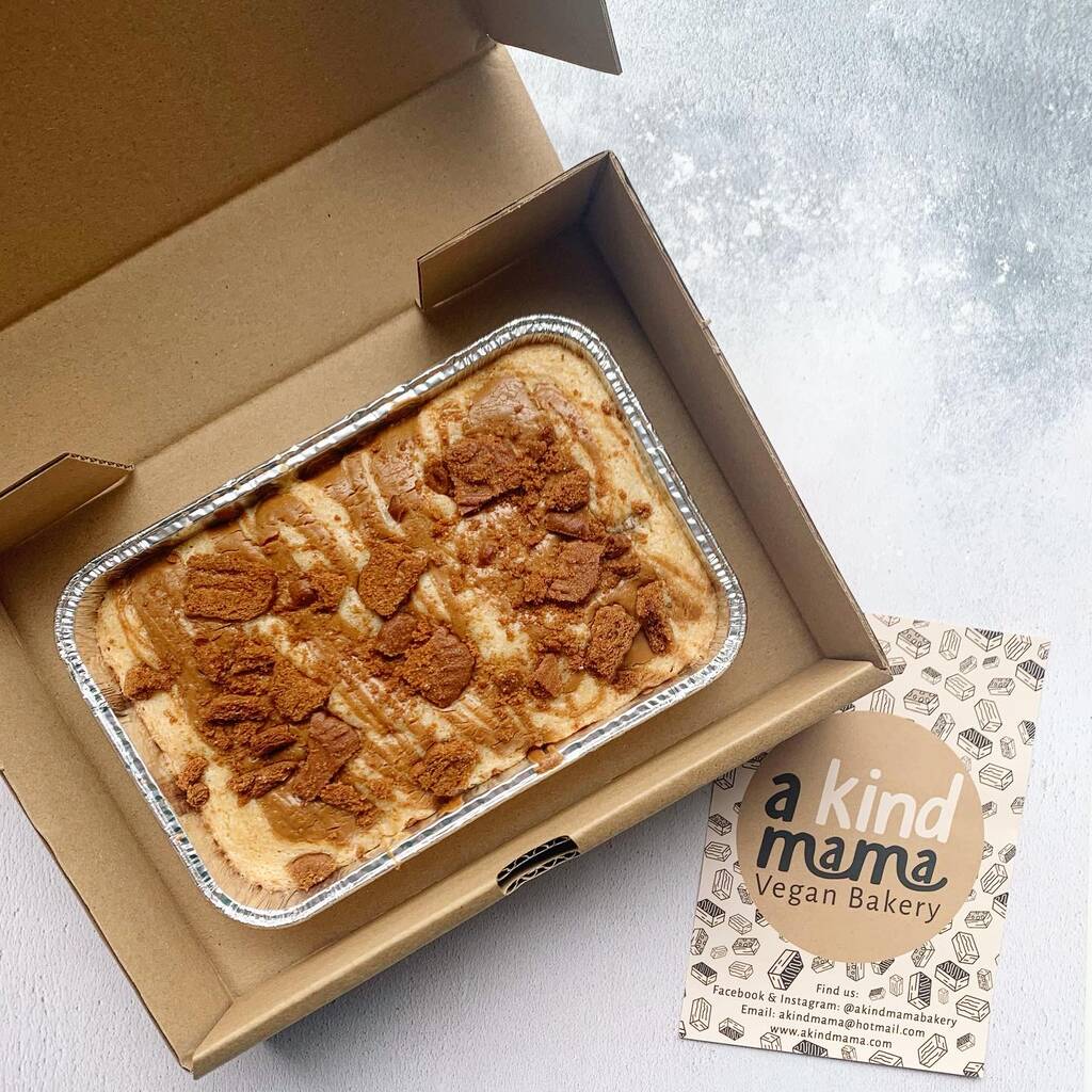 Vegan Lotus Biscuit Blondie Slab By A Kind Mama Vegan Bakery
