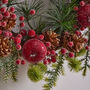 Luxury Country Orchard Christmas Wreath, thumbnail 5 of 7