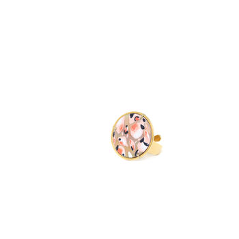 Round Gold Plated Ring, 2 of 3