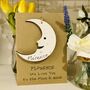 Personalised Grandmother Moon Love You Card, thumbnail 4 of 4