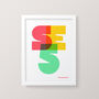 Personalised Postcode New Home Print, thumbnail 7 of 8