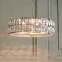 Kelvin Five Light Crystal LED Chandelier, thumbnail 1 of 10