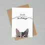 Personalised You're The Cats Meow Greetings Card, thumbnail 1 of 2