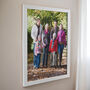 Personalised Photo Upload White Poster Frame, thumbnail 4 of 5