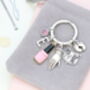 Nail Technician Personalised Keyring Nail Tech Thank You, thumbnail 9 of 11