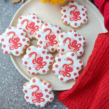 Lunar New Year Biscuits Gift Box, Year Of The Snake, 7 of 12