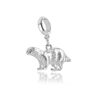 Ferret Charm Sterling Silver, thumbnail 3 of 11